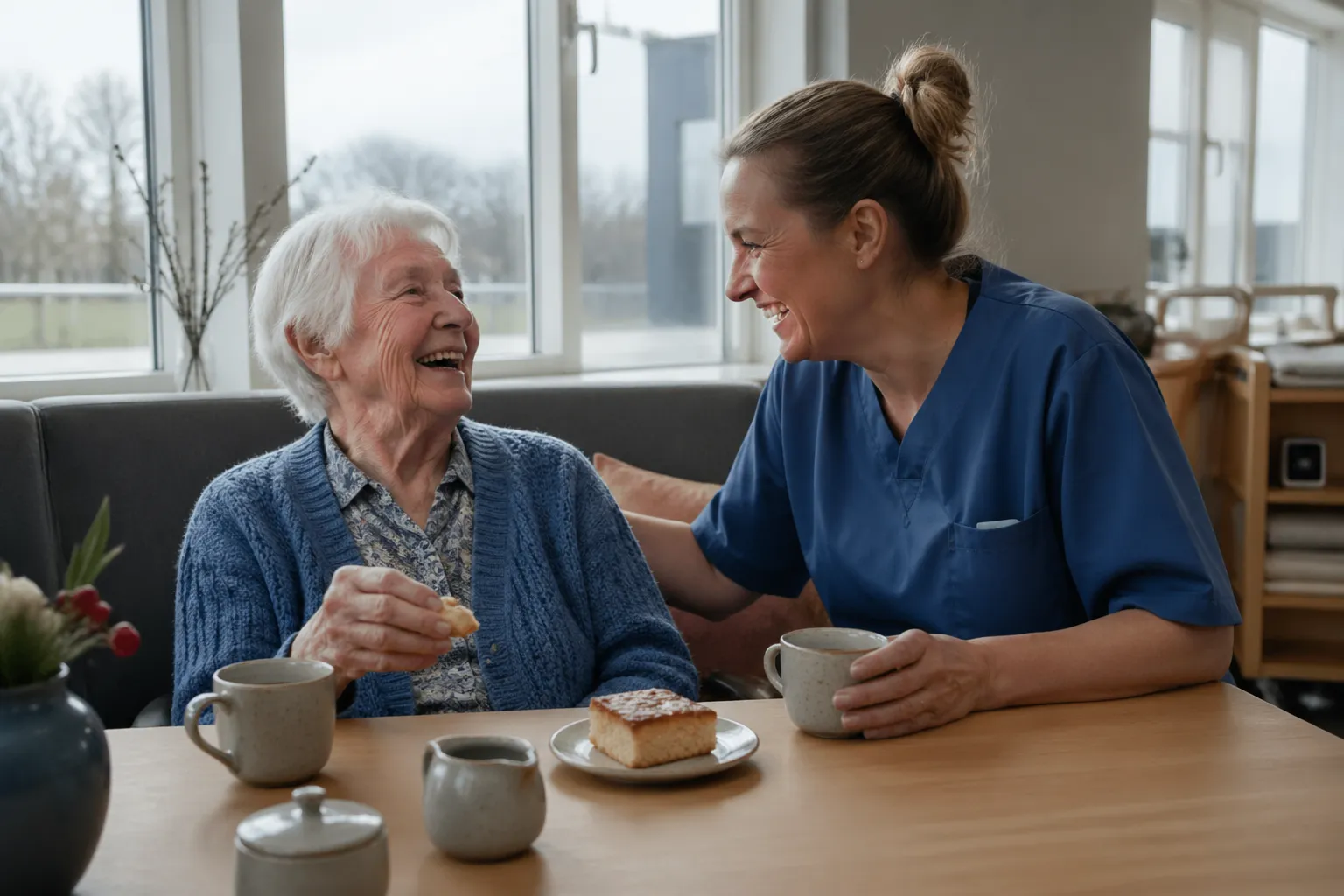 Evaluering af velfærdsaftalerne i udvalgte kommuner viser øget trivsel og plejekvalitet i ældreplejen.