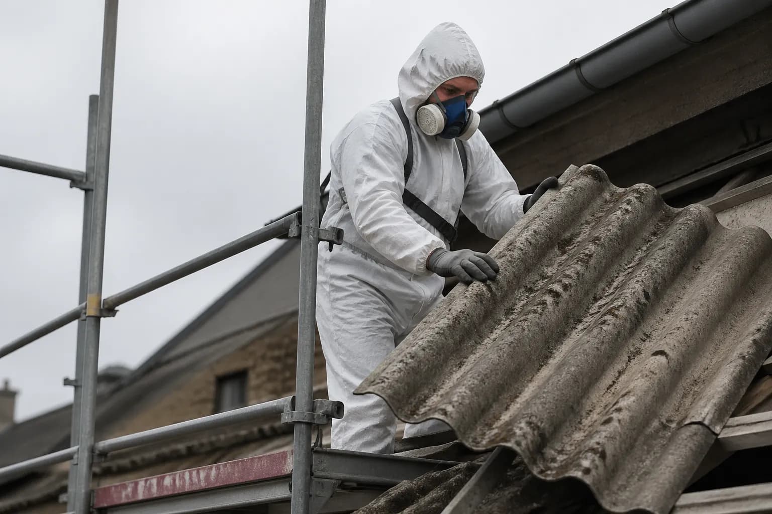 Arbejdstilsynet skærper kravene til sikkerhedsudstyr og anmeldelse ved nedrivning af asbestholdige bølgetage.