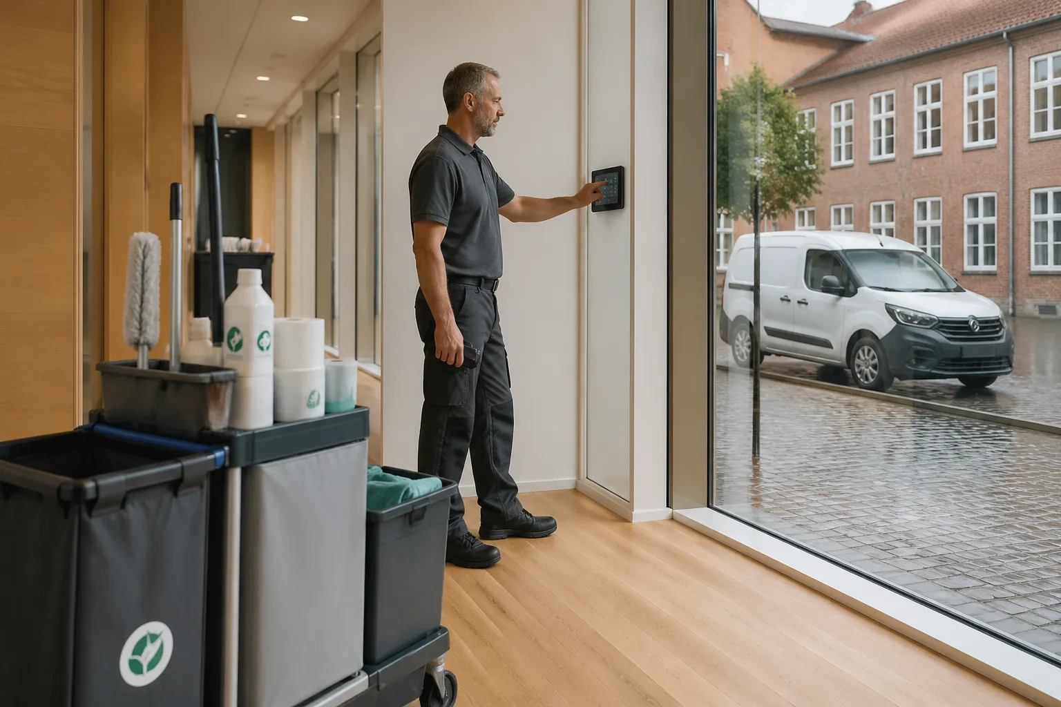 ISS vinder milliardkontrakt på service og grøn vedligeholdelse af 60 statslige institutioner.