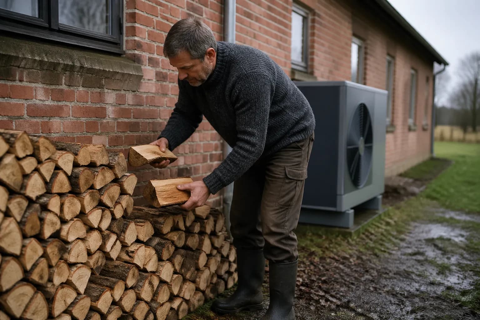 Hver femte danske bolig har fortsat brændeovn som supplement til fjernvarme eller varmepumper.