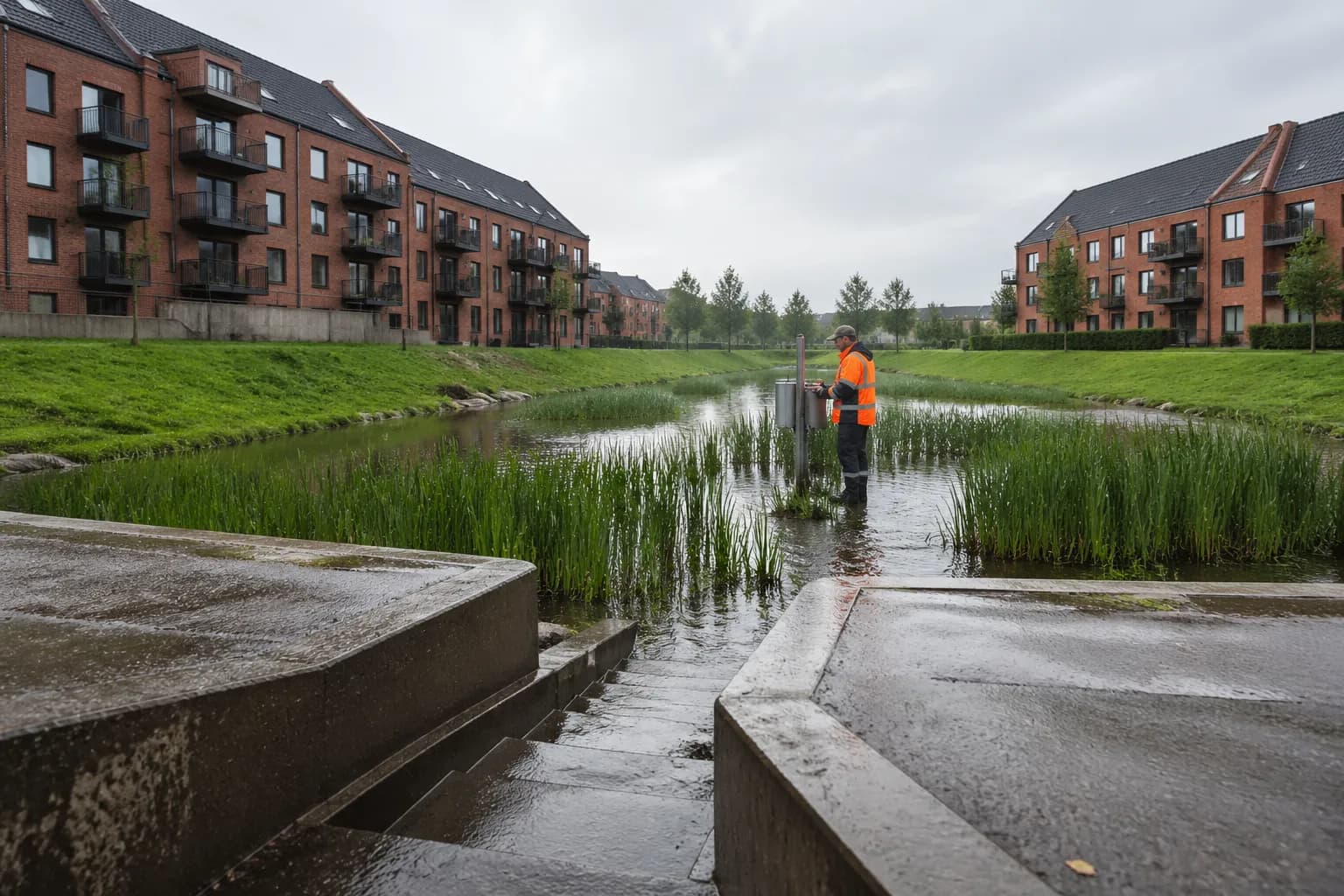 En ny evaluering ser på balancen mellem effektiv klimatilpasning af regnvand og økonomisk forbrugerbeskyttelse.