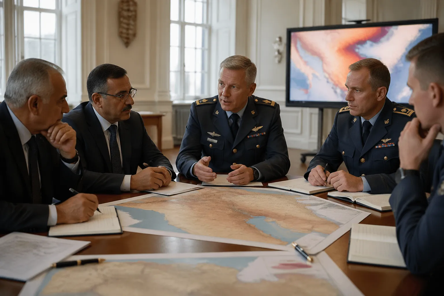 Forsvarsakademiet samarbejder med irakiske partnere om sikkerhedspolitik og krisehåndtering i Mellemøsten.