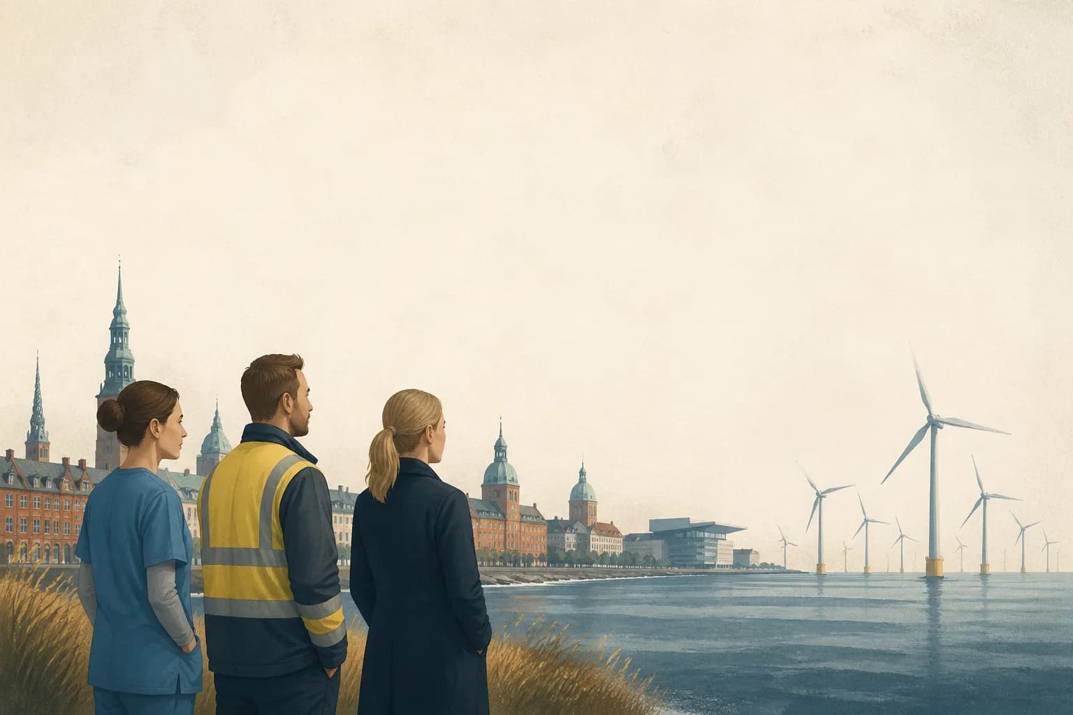 OECD vurderer i en ny rapport, at dansk økonomi står stærkt trods udfordringer med mangel på arbejdskraft.