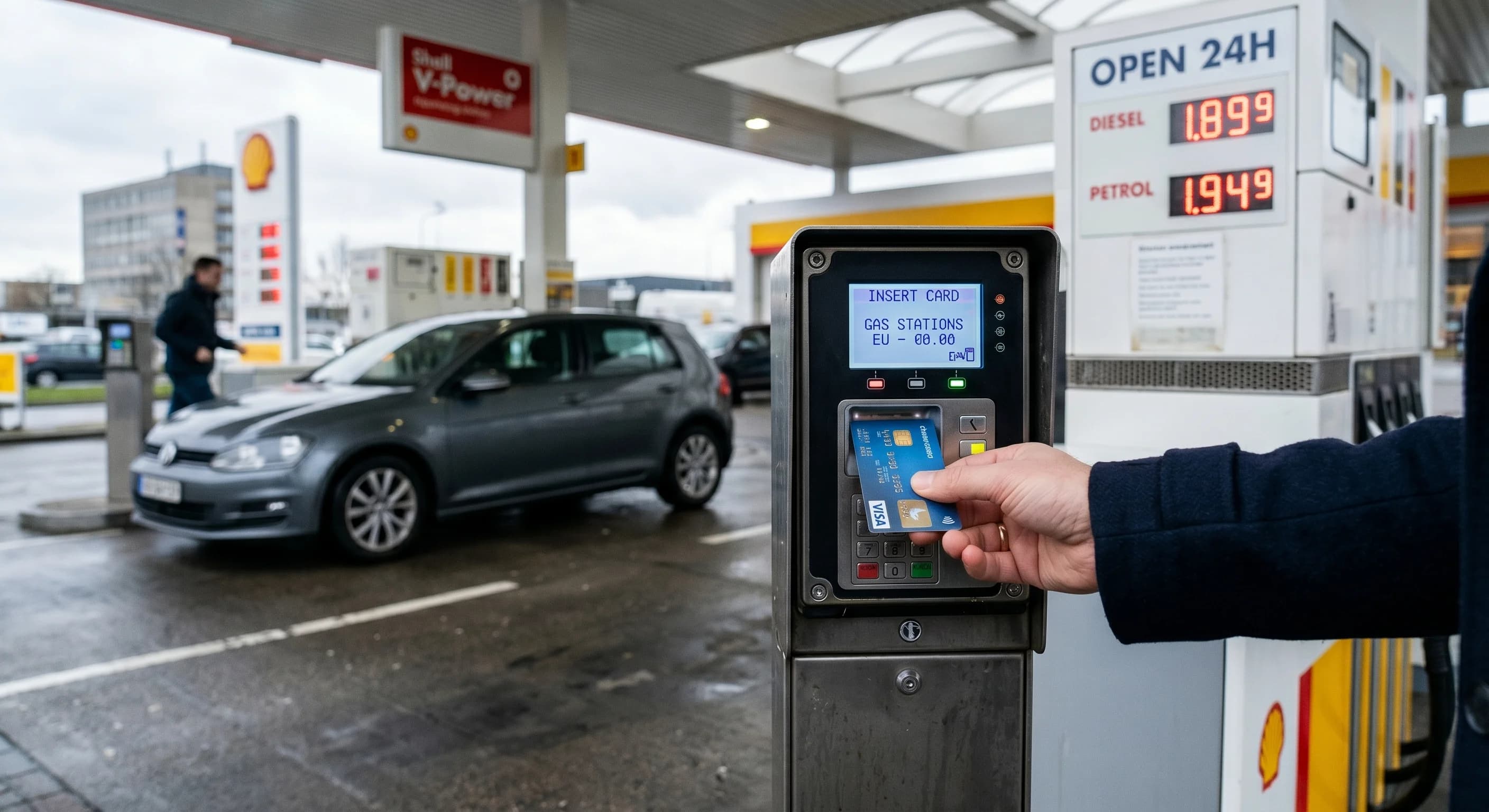 Forbrugerombudsmanden sætter ind over for høje beløbsreservationer ved benzinstanderne.