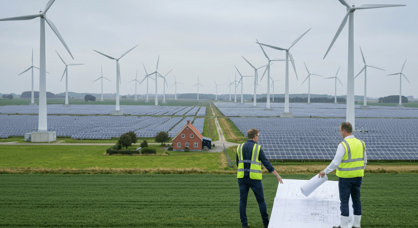 Statslige energiparker kan nu tilsidesætte lokale planer for at fremme grøn energi.