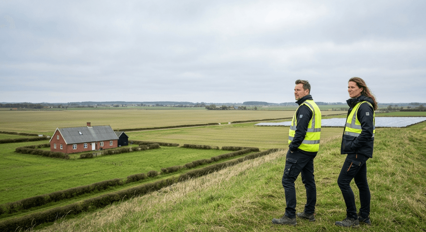 Solcelleprojekter skal i planlægningen tage højde for skærpede afstandskrav til naboer.