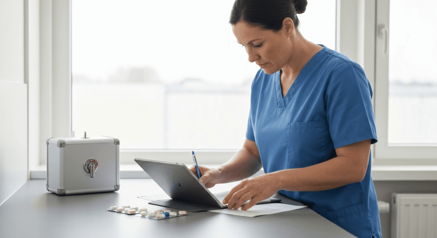 Sundhedspersonale skal fremover følge skærpede procedurer for medicinhåndtering.