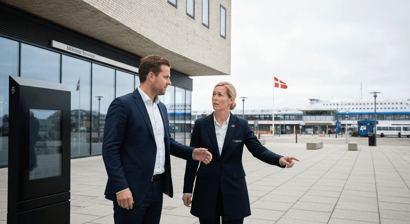 Borger modtager vejledning om dagpengeregler på tværs af landegrænser