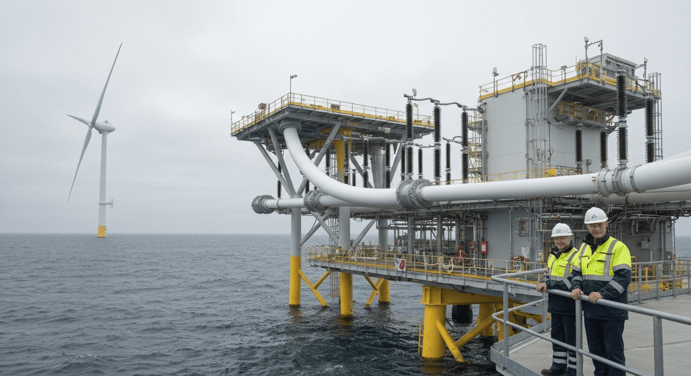 Havvindmøller kan nu tilsluttes direkte til udenlandske elnet