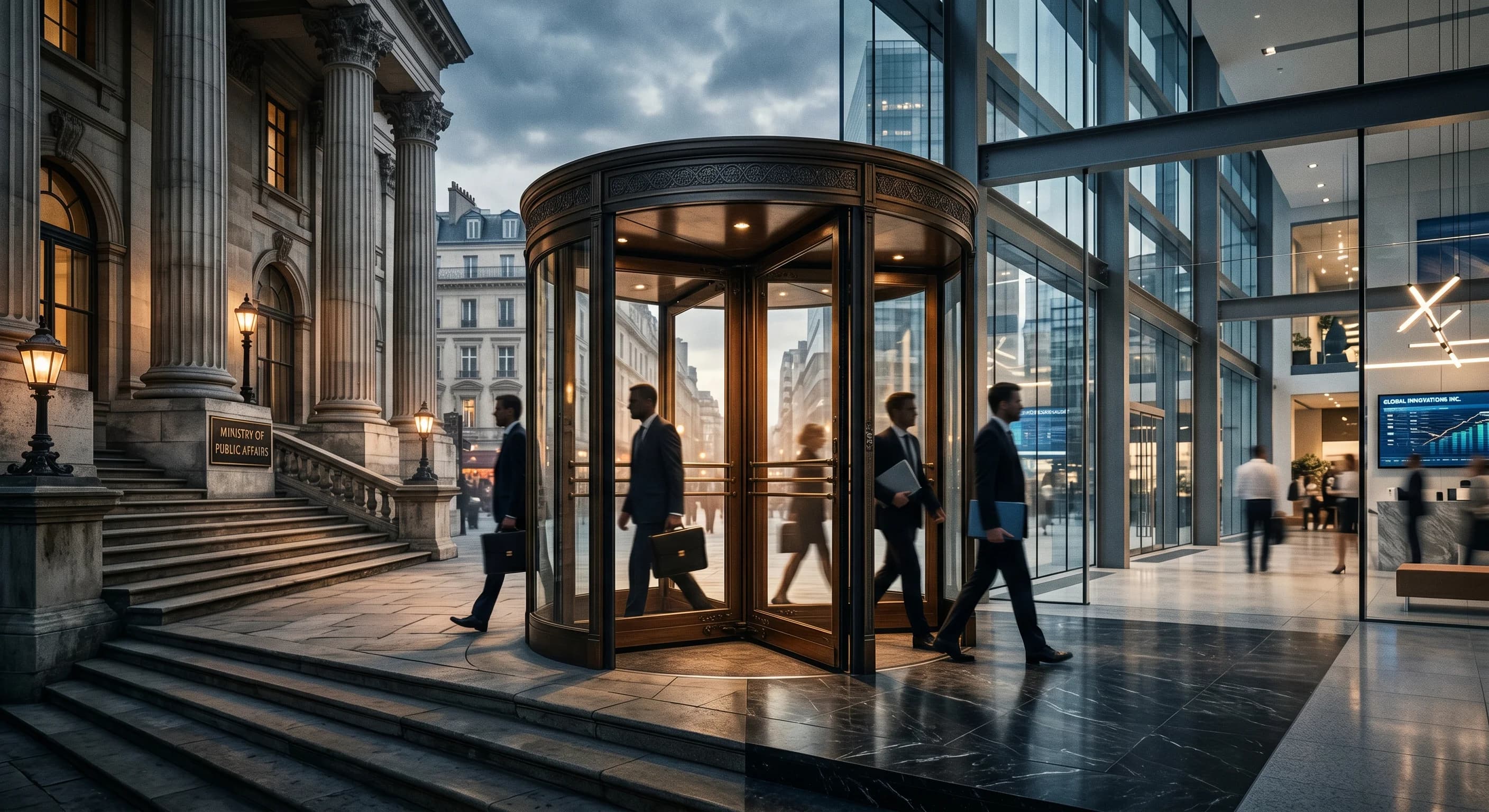 Pressemøde om svingdørssager og inhabilitet i EU's forvaltning.