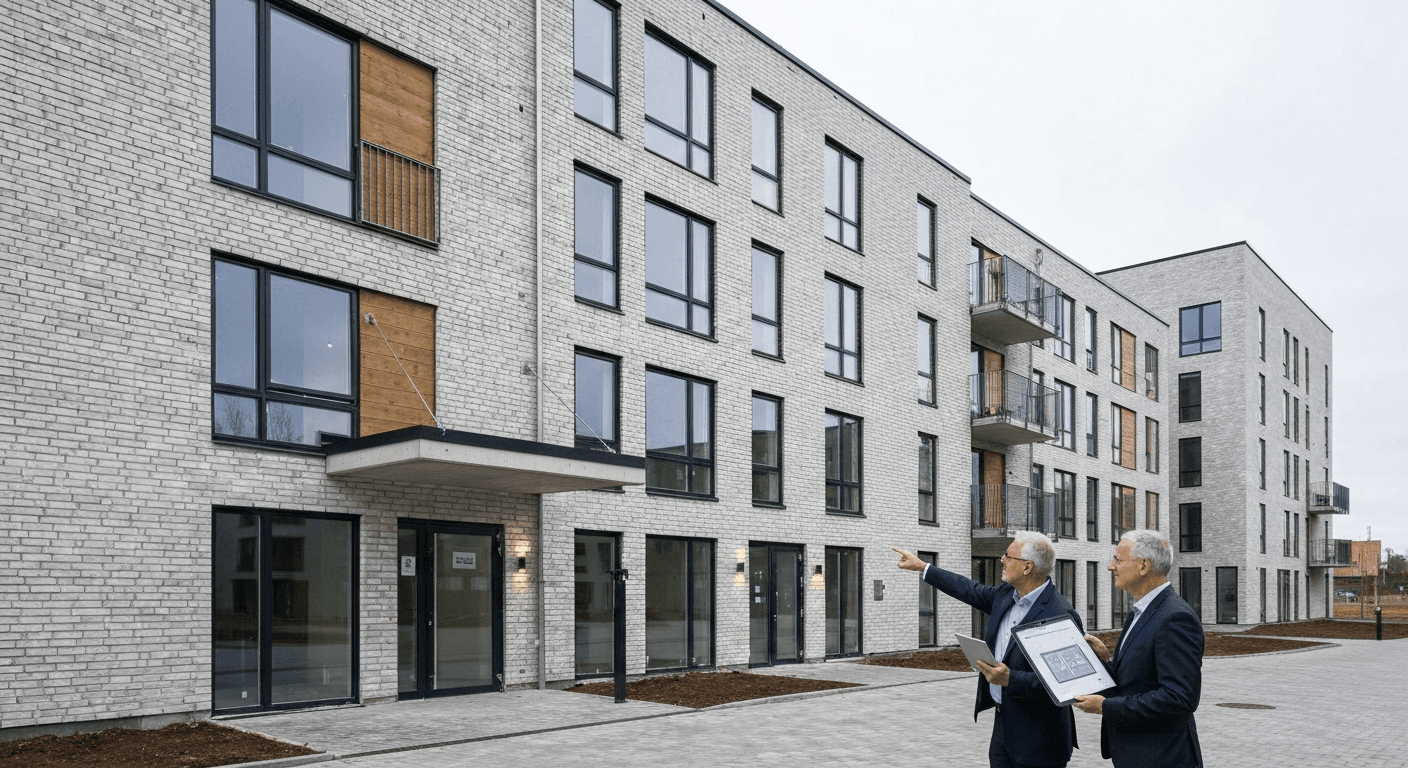 Nyopførte boligbyggerier omfattes af nye gebyrregler for byggeskadeforsikring