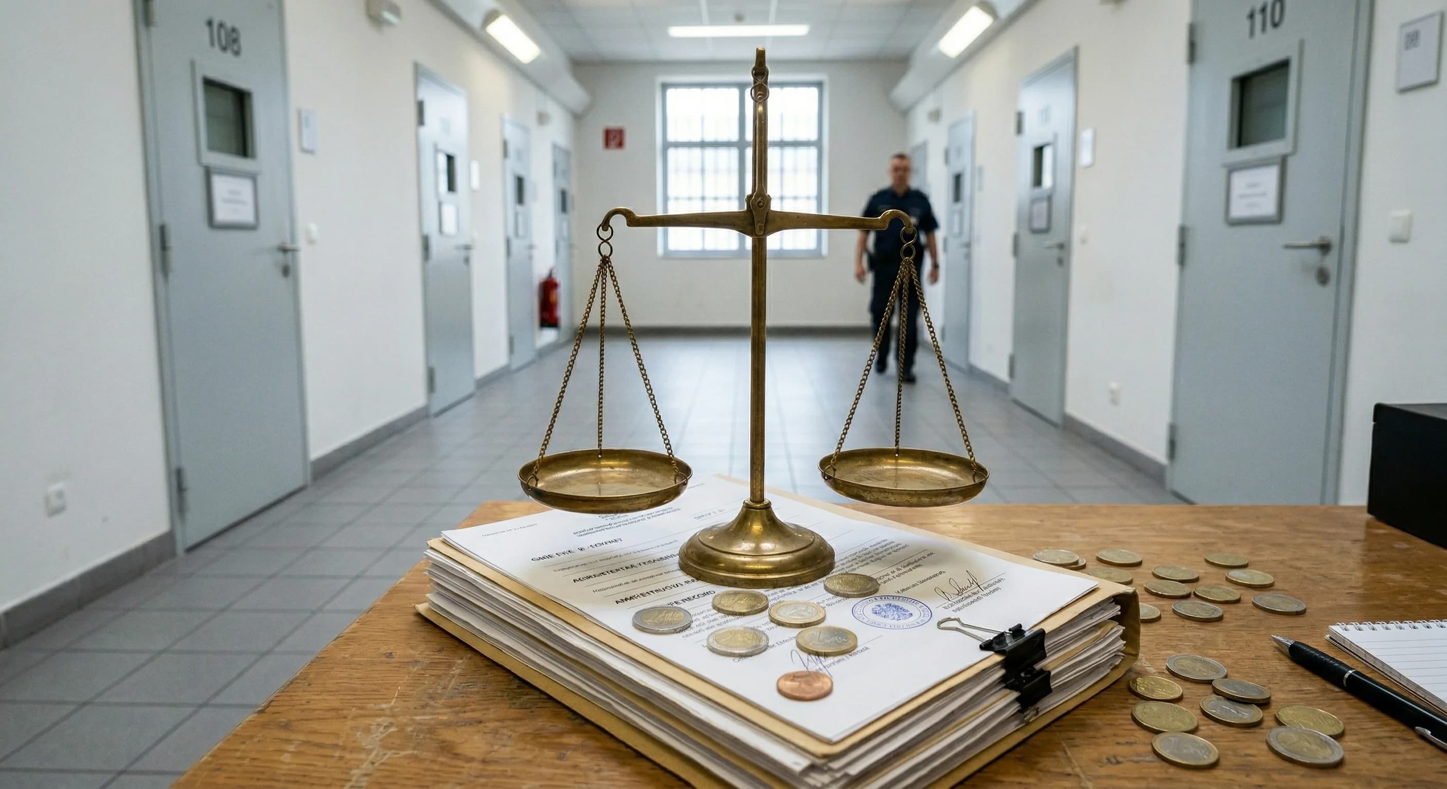 Ny vejledning fastsætter rammer for erstatning til fængselsindsatte og samfundstjenestedømte.