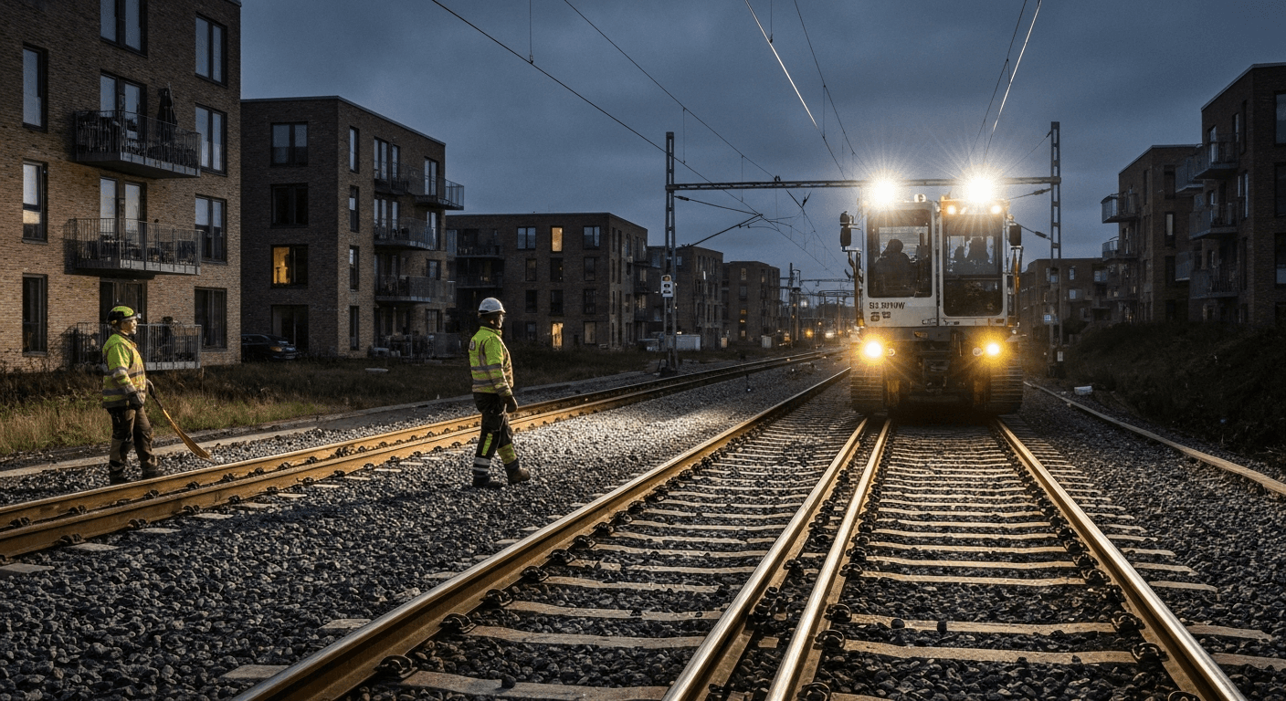 Nye regler skal sikre færre forsinkelser ved sporarbejde på jernbanenettet.