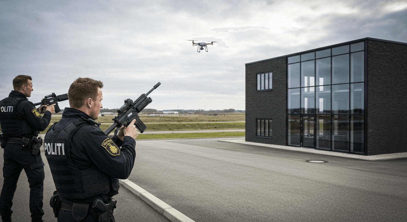 Politiet kan nu neutralisere ulovlige droner ved kritisk infrastruktur