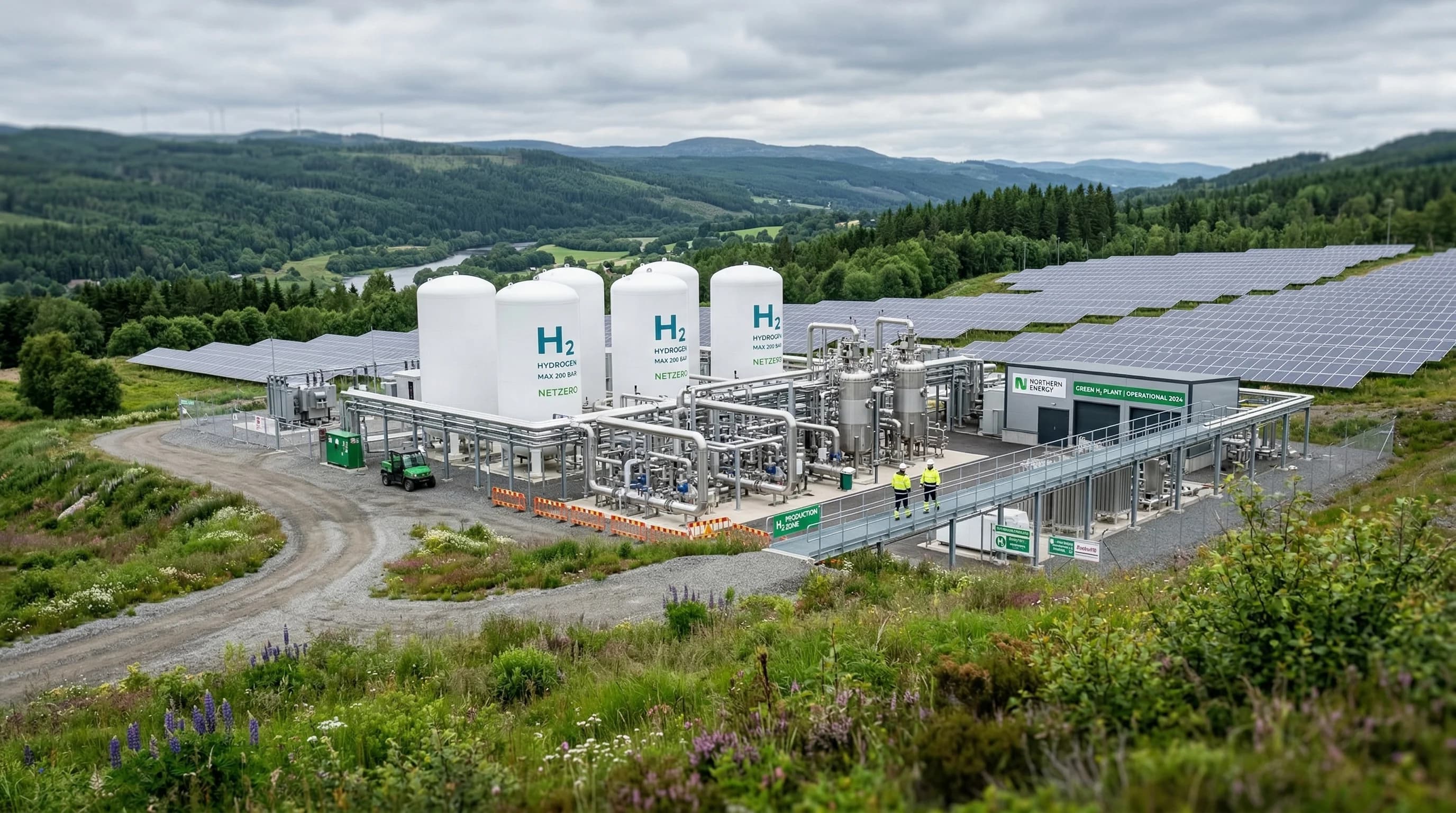 Nye europæiske investeringer sætter skub i den grønne energiinfrastruktur