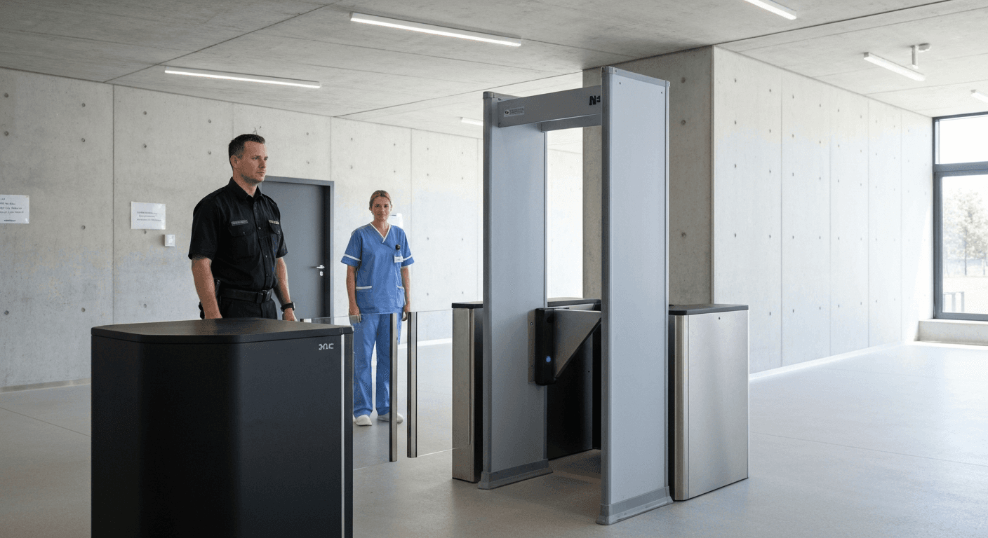 Sikkerheden øges på psykiatriske afdelinger med nye scannere og adgangskontrol