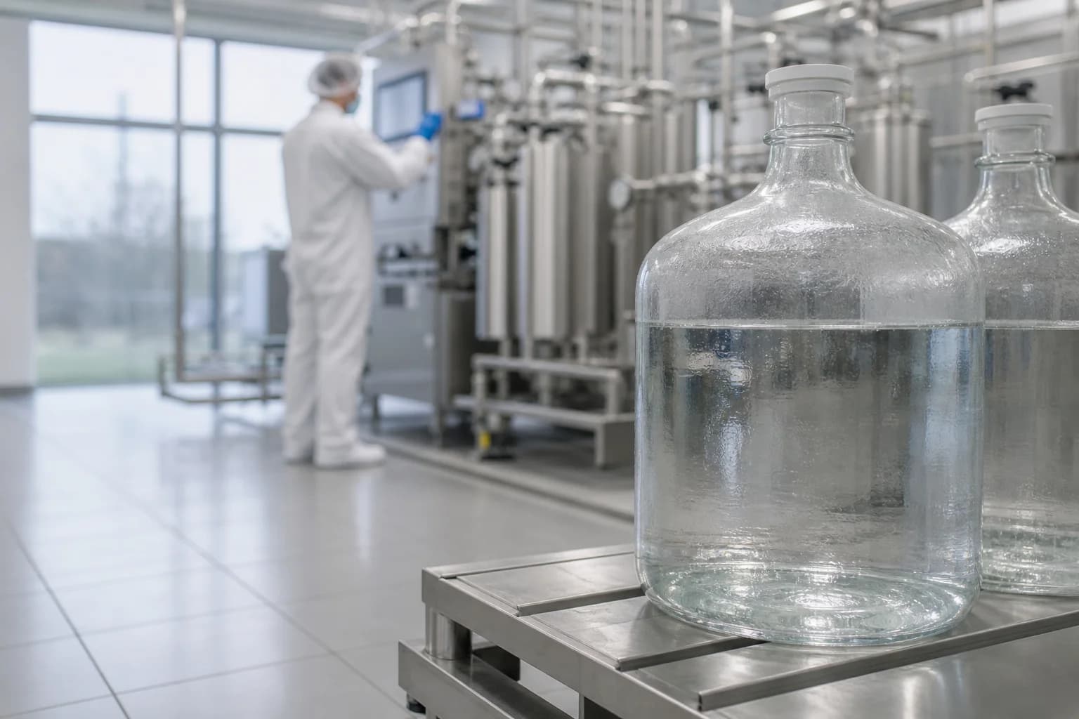 Medicinalproduktion i laboratorie med fokus på farmaceutiske processer.