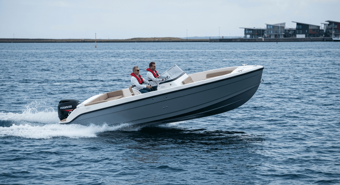 Fritidssejlere i motorbåd på vandet skal forvente højere gebyrer for duelighedsbeviser.