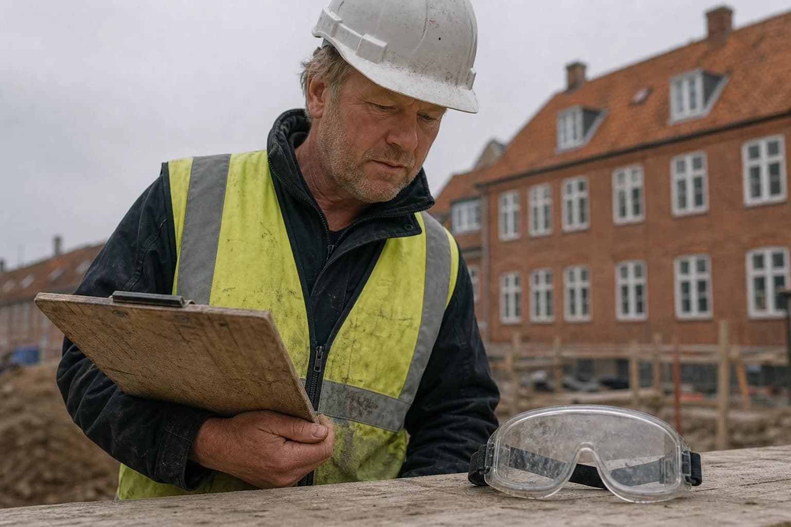 Brug af personlige værnemidler er afgørende for sikkerheden.
