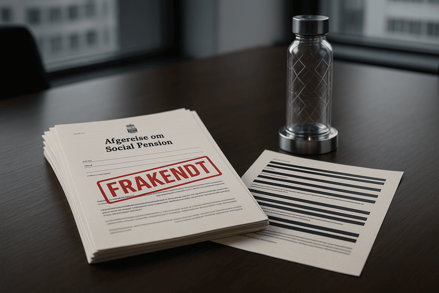 Pensionstab Biosikring og Militær Fortrolighed Nye Strafferetlige Tendenser