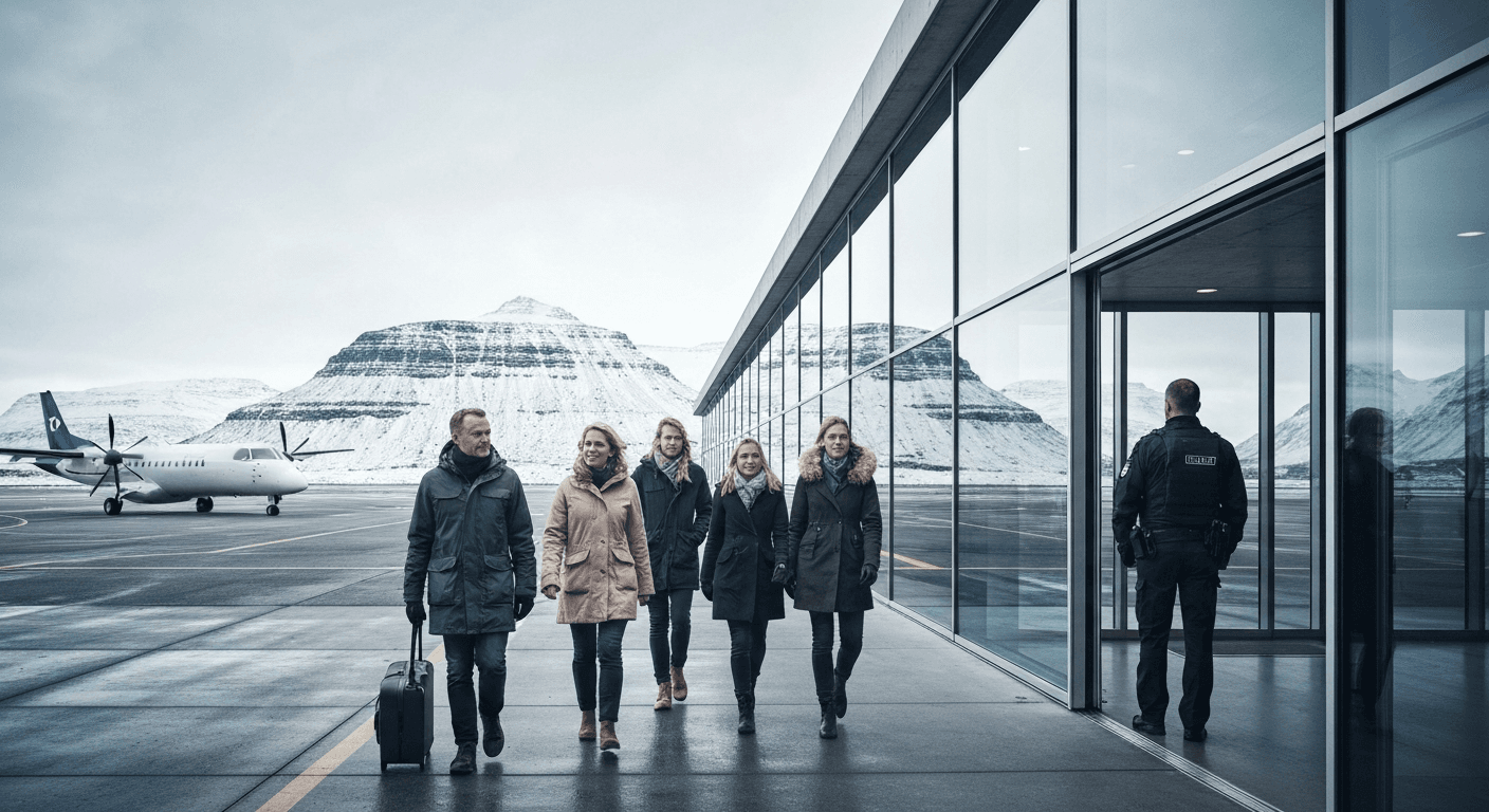 Skærpet grænsekontrol ved indrejse til Grønland og Færøerne med fly