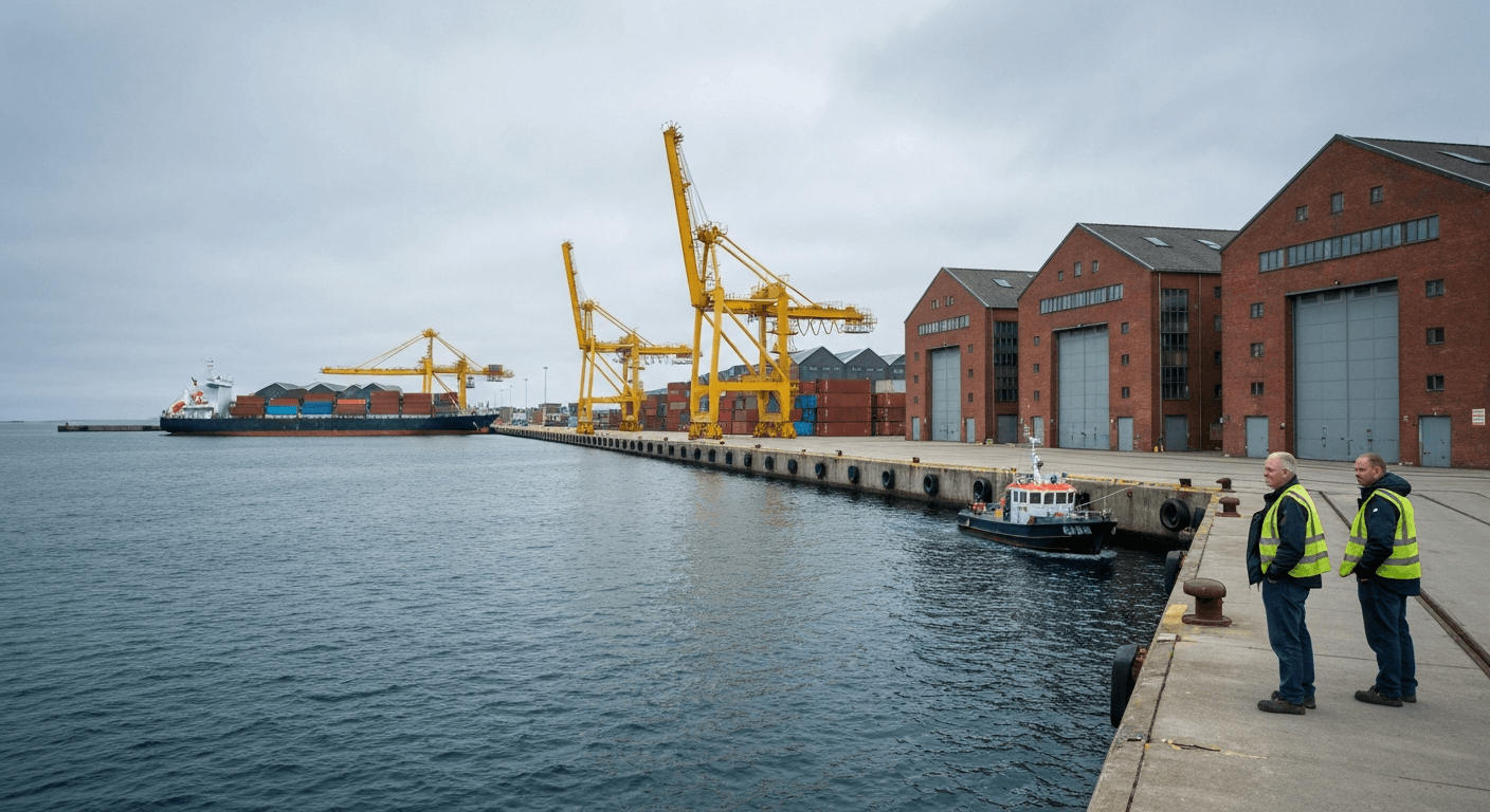 Forbuddet mod civile droner gælder nu også over danske havne og fjorde.