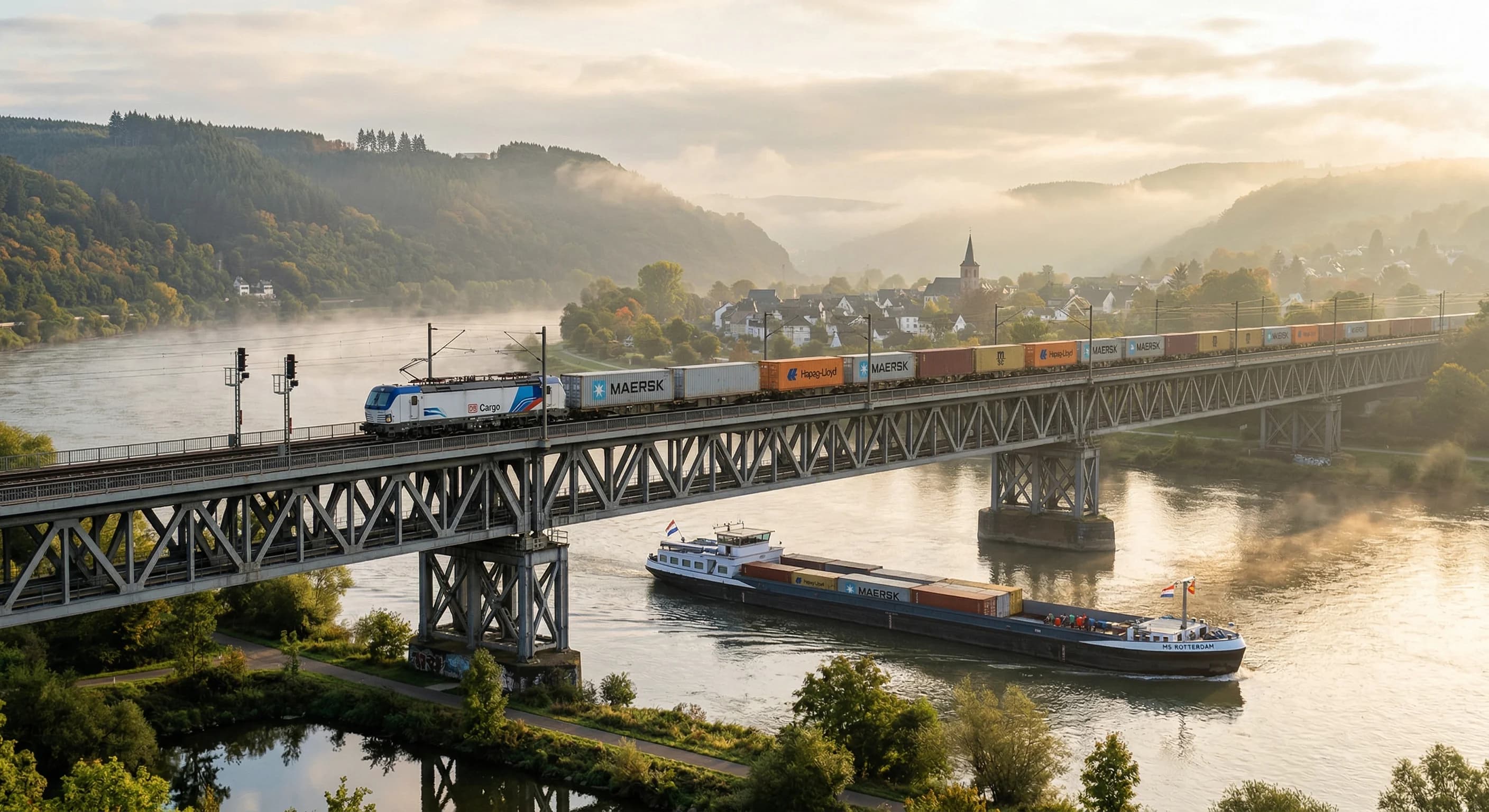 Moderne godstog og multimodale terminaler fremskynder den grønne omstilling.