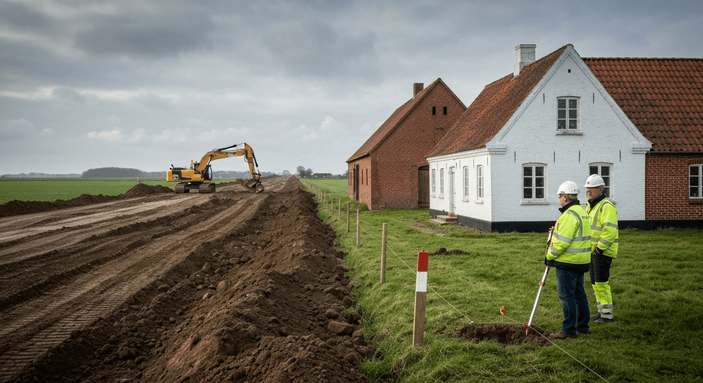 Anlæggelsen af den nye motorvej vest om Viborg kræver ekspropriation af ejendomme.