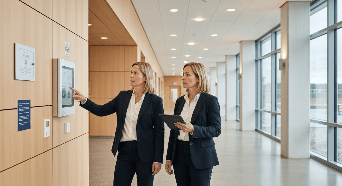 Sikkerhed og overblik i daginstitutioner er afgørende for vurderingen af medarbejderens egnethed.