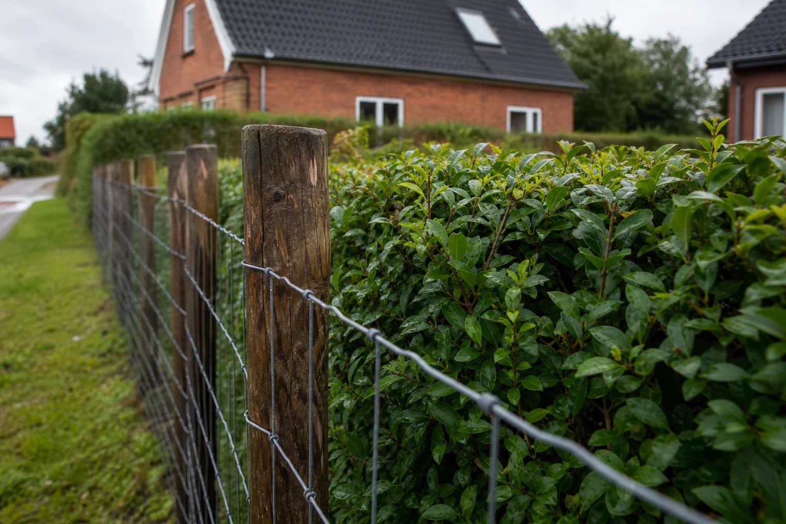 Trådhegn vurderet i strid med tinglyst servitut om levende hegn.