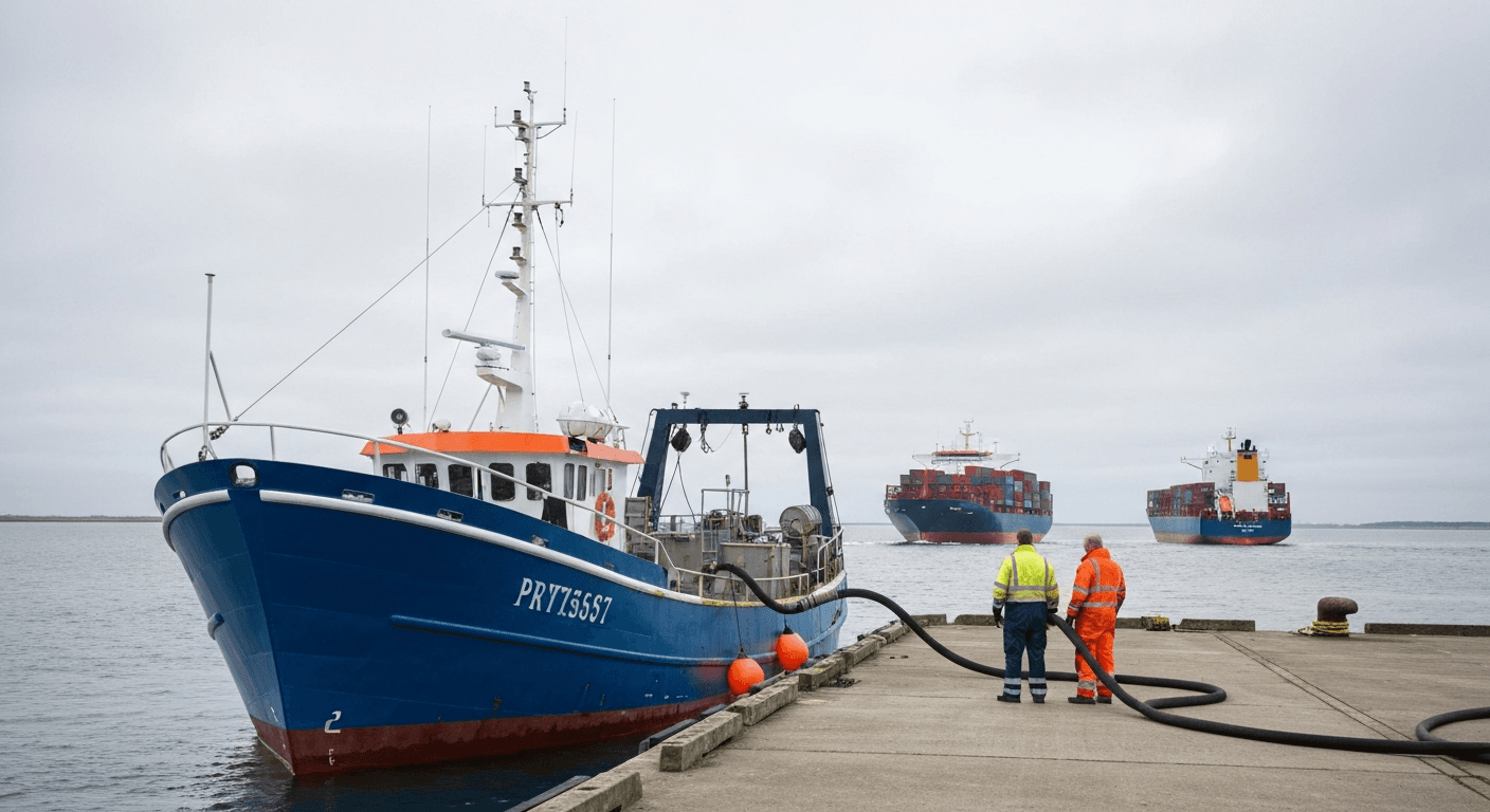 Fiskefartøjer skal betale CO2-afgift ved tankning i Danmark uanset sejlads i udenrigsfart