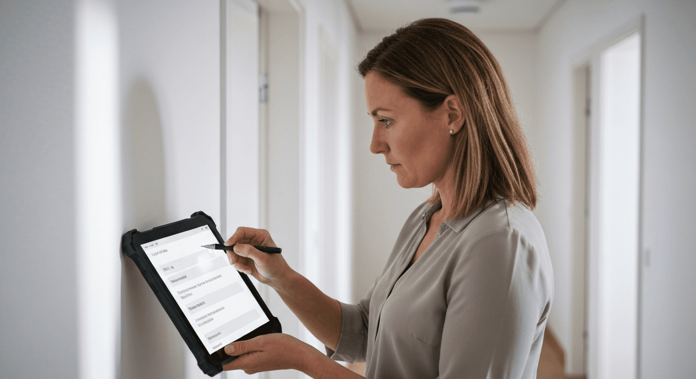 Digitale løsninger til flyttesyn og rapporter sikrer dokumentation og overholdelse af frister.