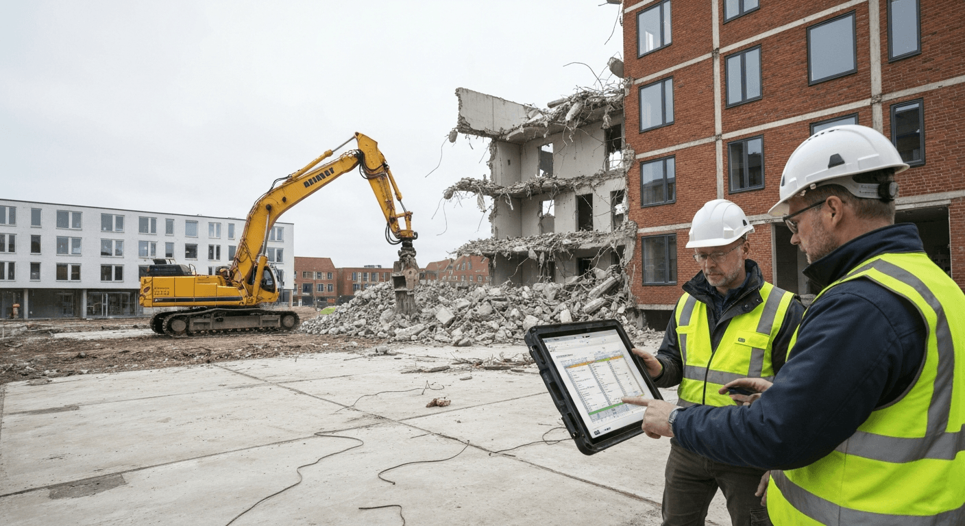 Realisme i tidsplaner ved udbud af bygge- og nedrivningsopgaver tillægges nu større vægt.