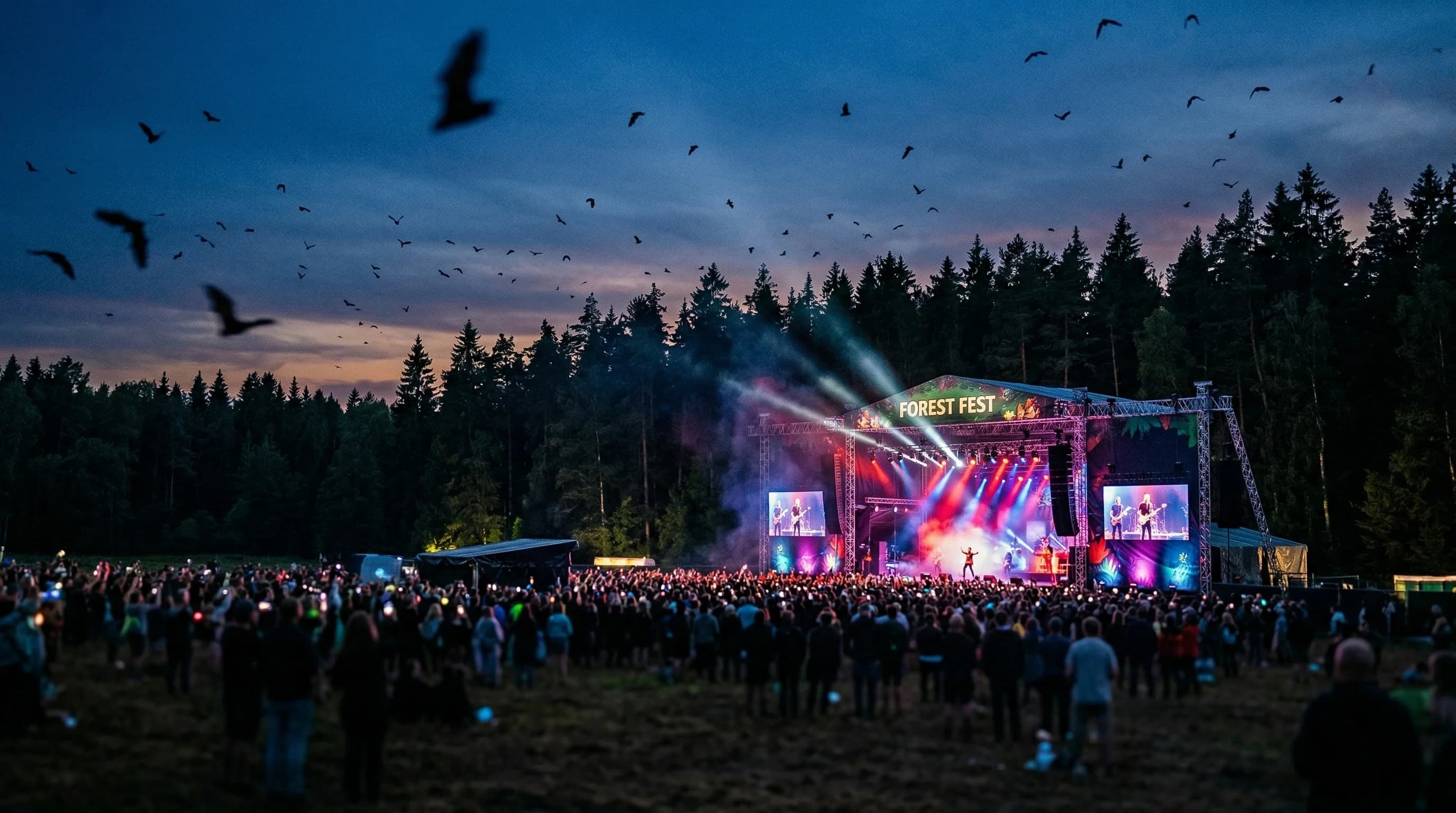 Nævn tillader kæmpekoncerter trods flagermus og afviser landmands markvanding