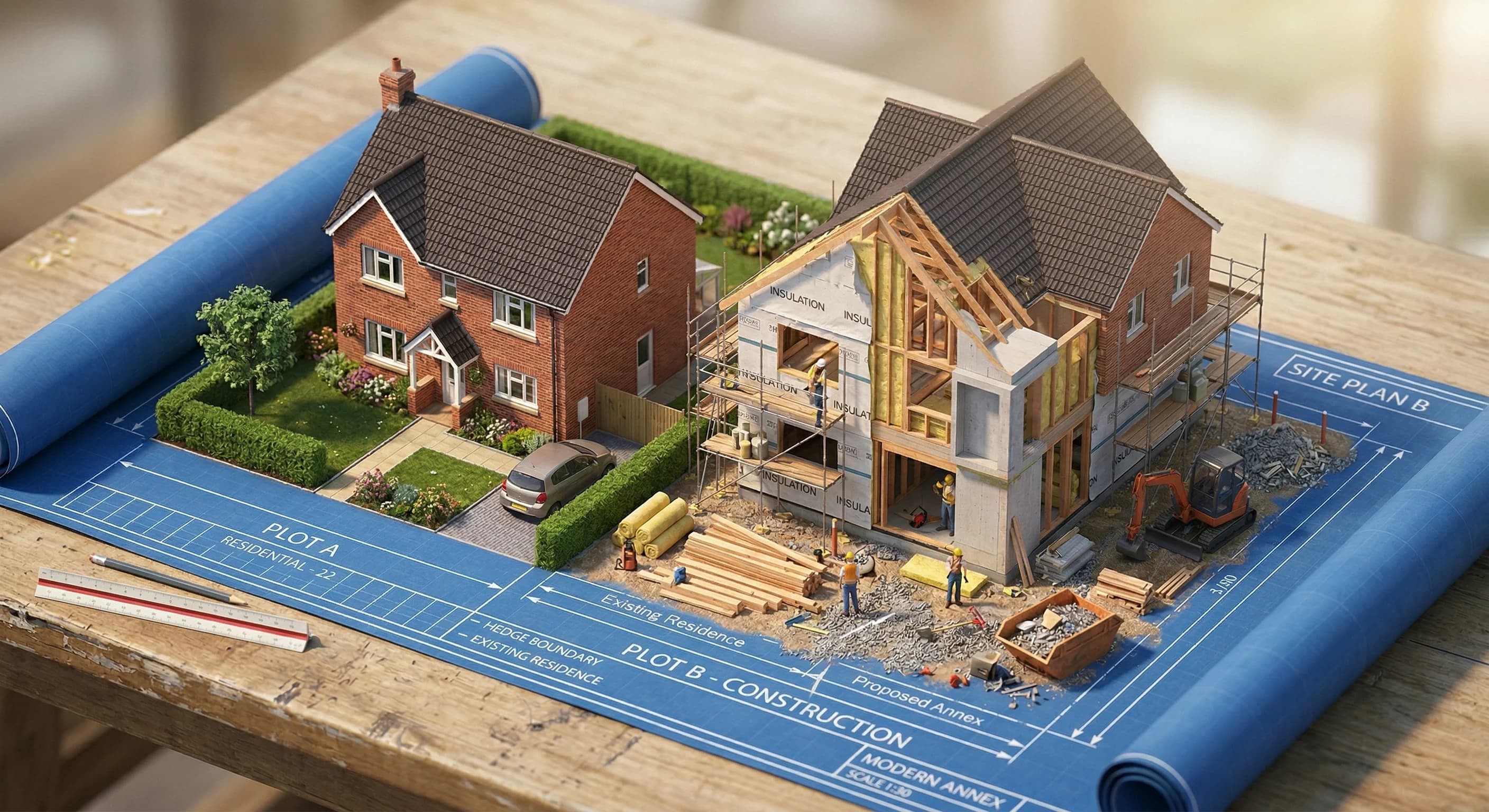 Stort udhus på villagrund skabte strid om lokalplanens definitioner.