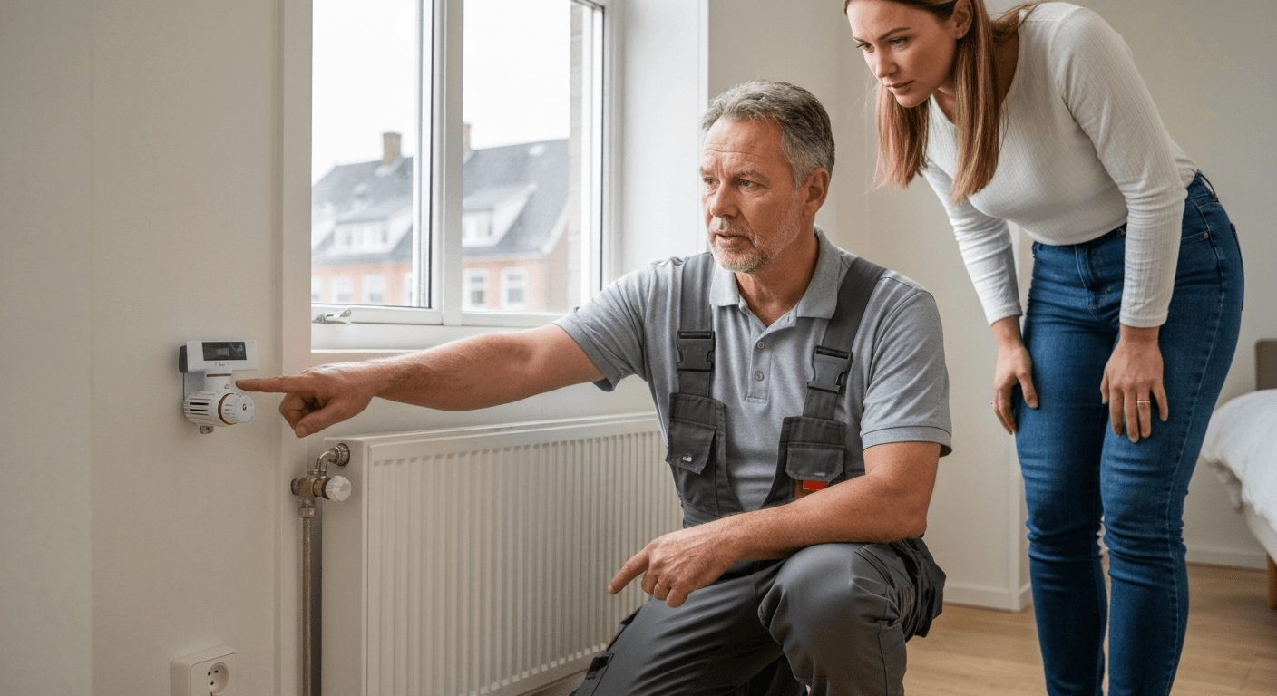 Korrekt indstilling af radiatorer er afgørende for varmeregnskabets fordeling