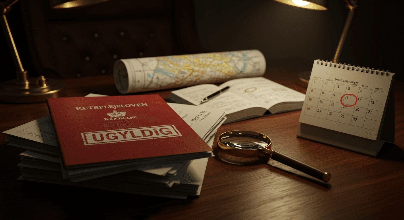 Nye afgørelser i retspleje: Fra stramme frister og bevisbyrder til ugyldige kommuneplaner